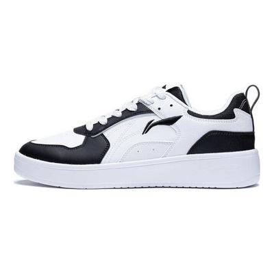 Li Ning Sui Sui Lässige Vielseitige Sneaker mit Dicker Sohle Rutschfest Abriebfest Atmungsaktiv Höhenerhöhend Low-Top Skateschuhe Herren Sneaker AGCT147-5