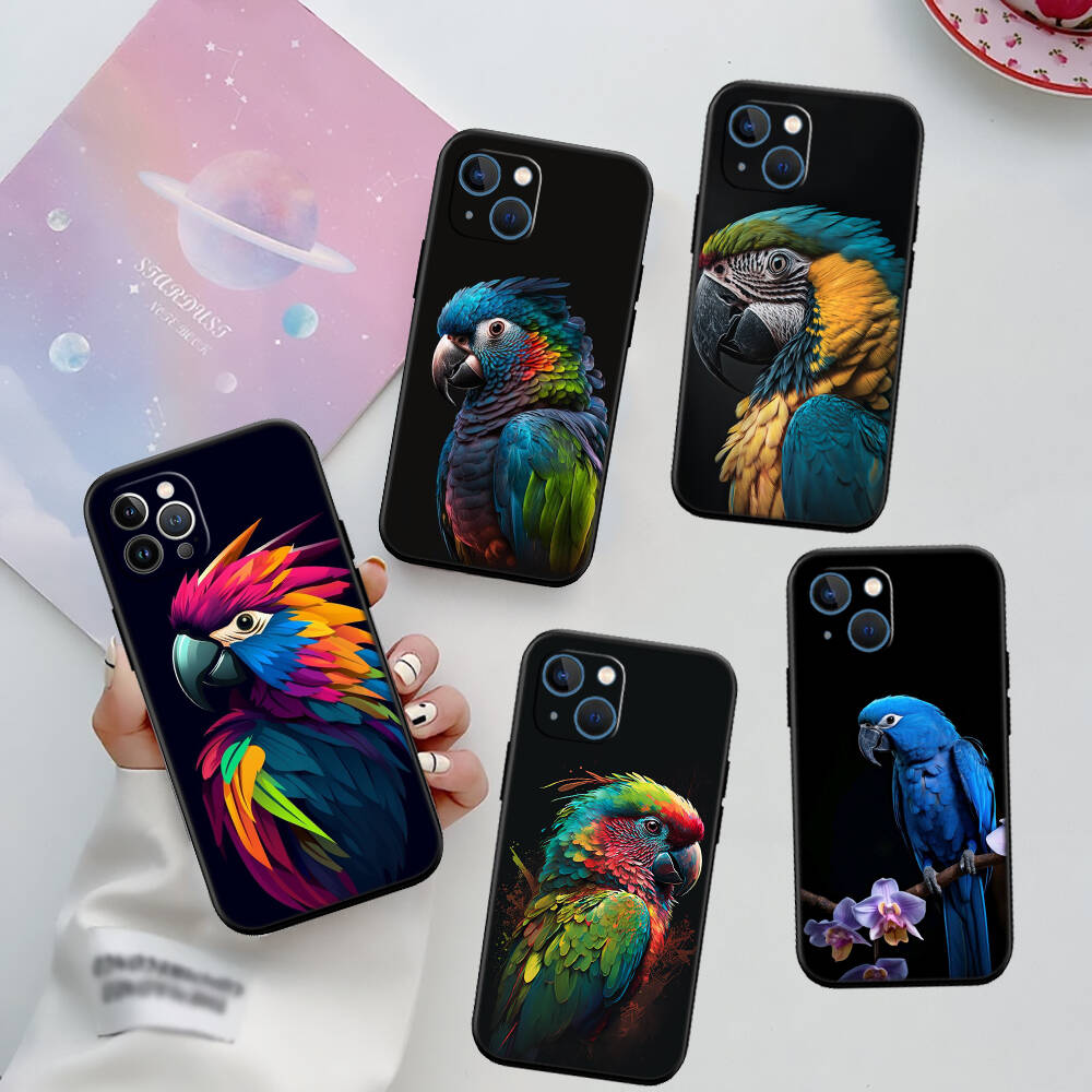 Parrot New Phone Case for Samsung S20 S21 S22 S23 S24 FE Ultra Plus Lite S21S A07 A17 A36 A37 A55 A57 F06 F16 M06 M16 M56