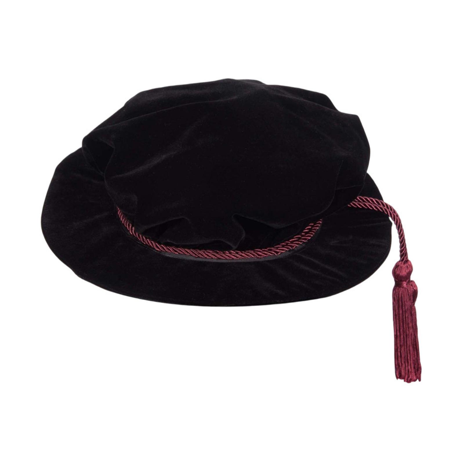 

Doctoral Tam Adult Graduation Cap for PhD Graduates Easy to Carry in Formal Ceremonies Parties 6
