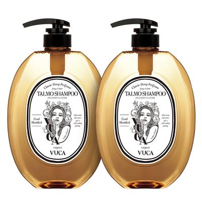 Buca Classic Deep Perfume Golden Repair Shampoo anticaduta, fragranza al mentolo fresco, 1,05 l, 2 pz.