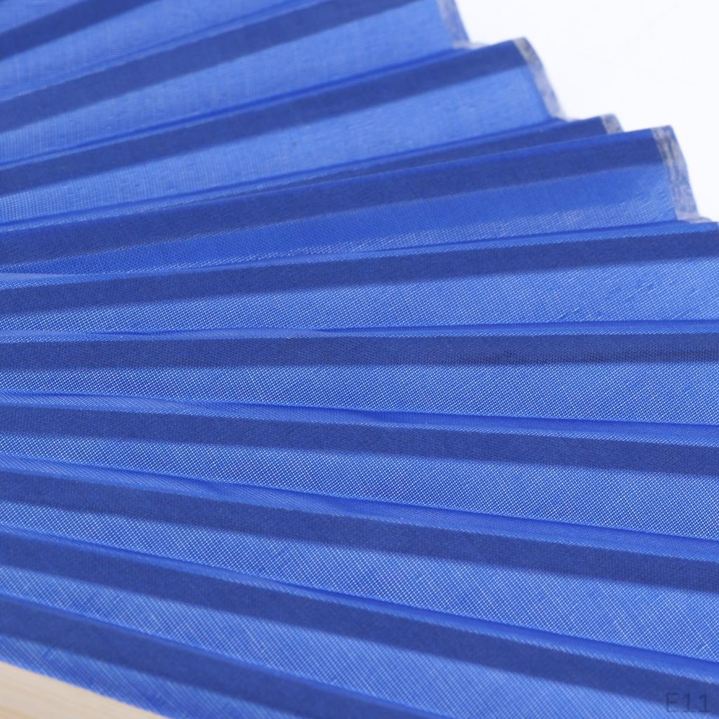 Chic Folding Silk Fabric fan for hand Wedding Bridal Favor painting Drawing