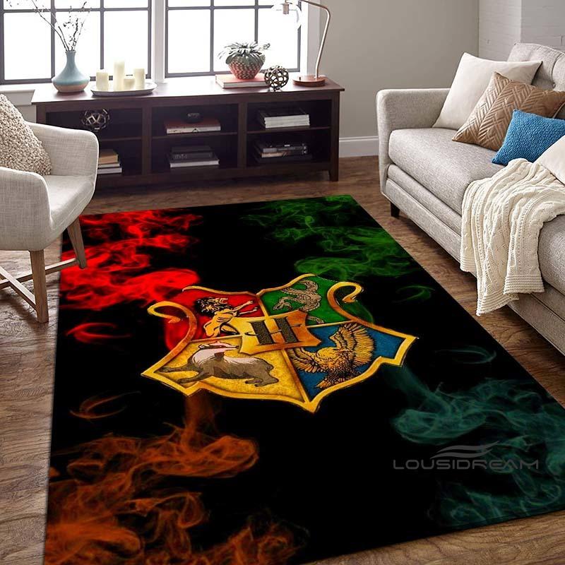

Harry Potter Logo Home Decor Rug, Bedroom Mat, Digitally Printed Movie-themed Mat, Large Play Mat1 60x90cm