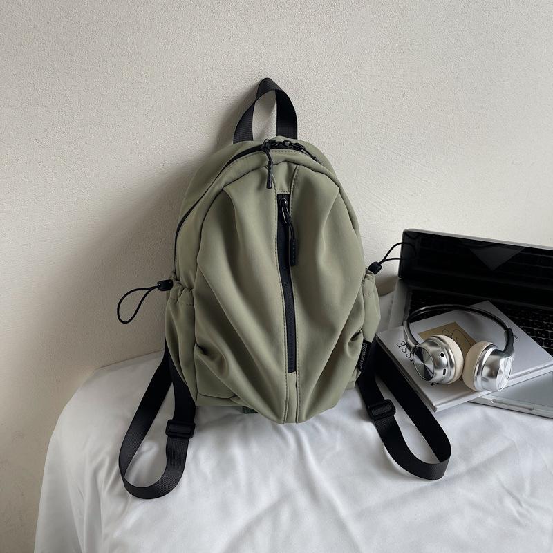 

Small Lightweight And Simple Backpack Women S Fashion Mountaineering Bag Men S Leisure Travel Outdoor Breast Bag Backpack зелений