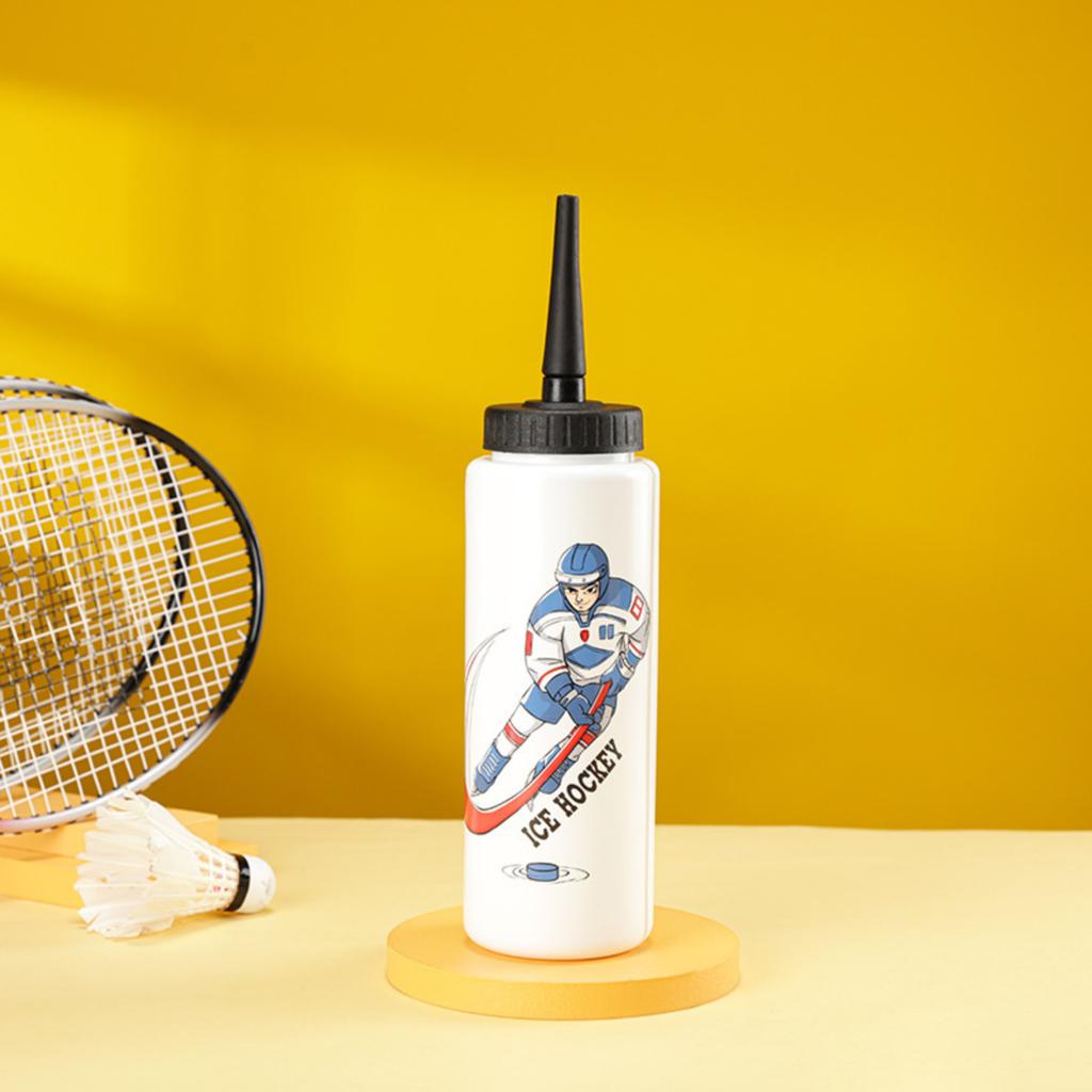 Eisstockschießen Wettbewerb Sport Wasserflasche Outdoor Stroh Radfahren Wasserflasche