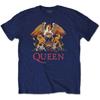 Queen Classic Crest Official Childrens Tee T-shirt Boys Kids
