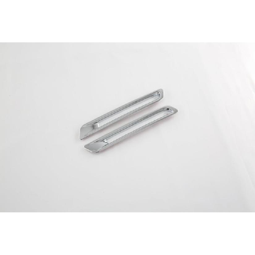 Fog Light Lamp Frame Rear Cover Trim For - Toyota Sienna ABS Chrome 2pcs