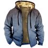 Men's Gradient Jacket Men's Spring And Autumn Casual Trend Zipper Hooded Jacket