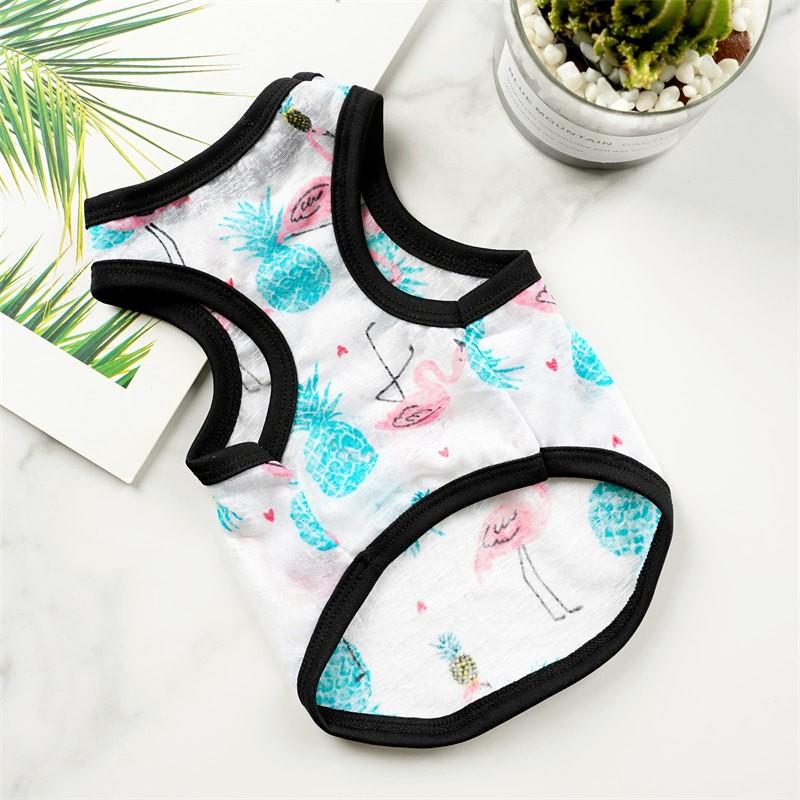 Pet Cat Dog Vest Lightweight Sleeveless Shirt Small Medium Breeds French Bulldog Teddy Chihuahua