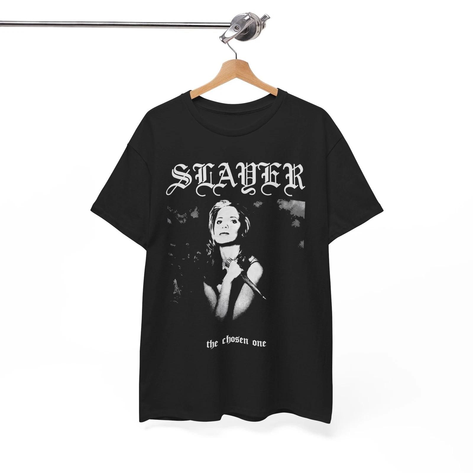 Slayer T-shirt, Buffy the vampire Slayer Shirt, BTVS / Metal Shirt, Unisex Tee XXL