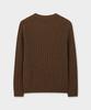 BROOKS BROTHERS [Heritage] Wool Cashmere Cable Sweater (Brown) (Bbwrmhg411)