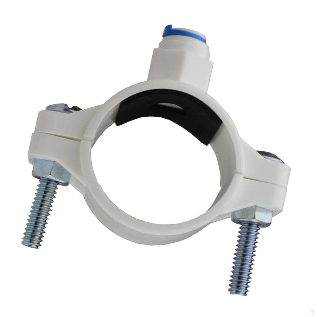 Drain Clamp Under The Sink Quick Connector Practical Saddle Valve Clip Drinking Water Waste