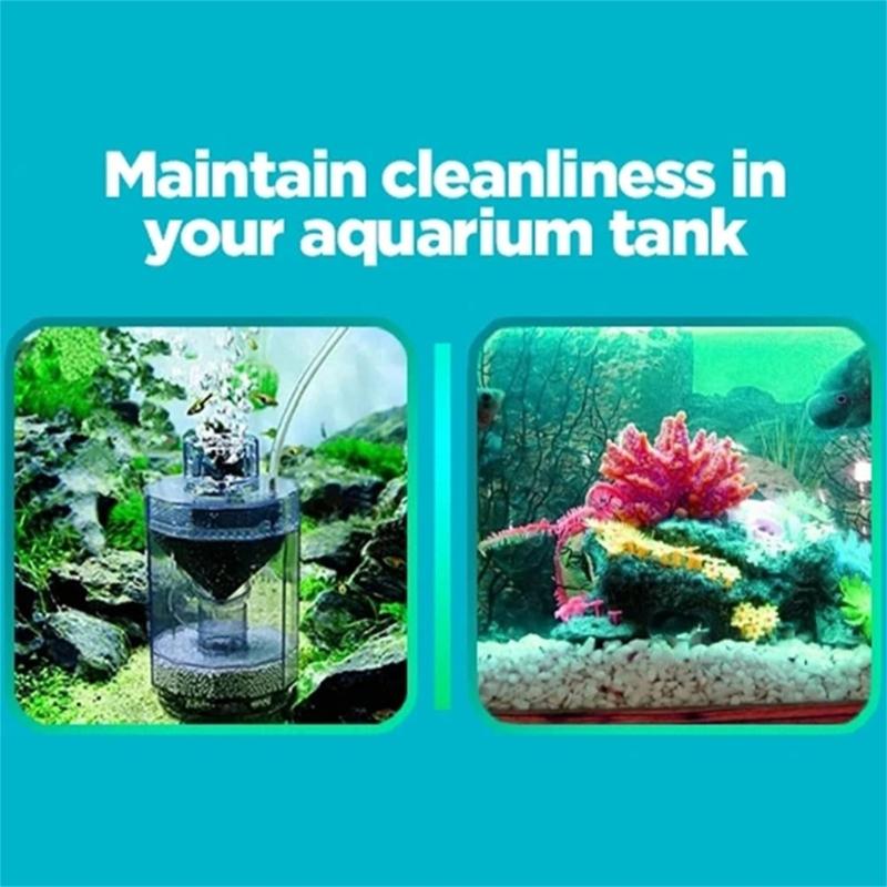 Effective Aquariums Filter With MultiLayer Filtration Low Noise Motor Filtration Pumps For Home Office FishTanks Use