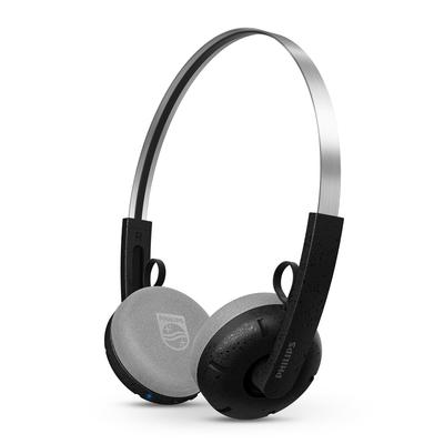 PHILIPS TAH2000 RINGO Bluetooth Wireless Philips Audio 100th Anniversary 80s Retro Replacement Colored Ear Cushions App Up To 26 Hours of Continuous