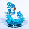 Mew Mewtwo Lapras Squirtle Can Emit Light Scene Anime Figure Model Doll 16cm Decorative Gifts Collected Toy