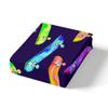 Hip Hop Skateboard Pattern Sheet Three-Piece Digital Printed Sheet Bedding Set Adult Children