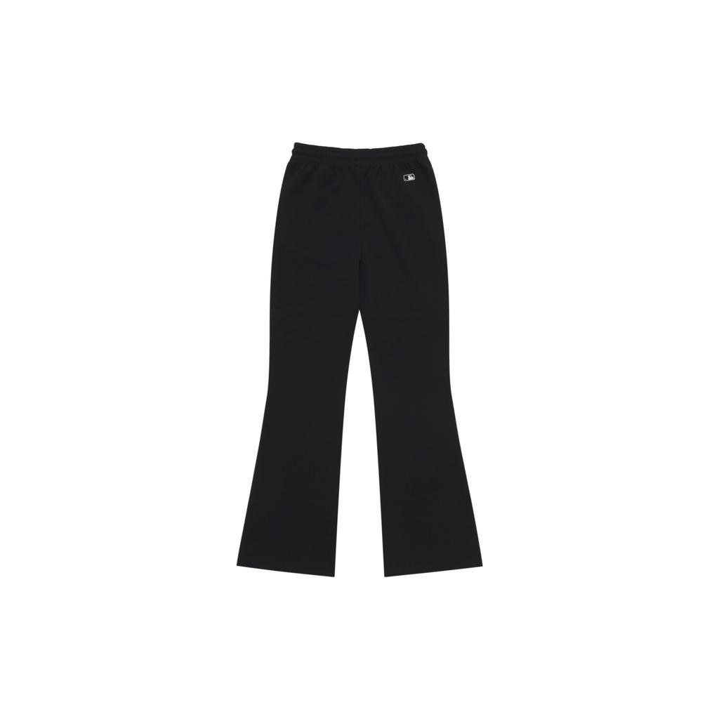 New MLB New York Yankees Basic Collection SS25 Casual Pants Women's Black 3FPTB0353-50BKS