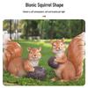 UOSU 3D Cartoon Squirrel Solar Garden Lamp