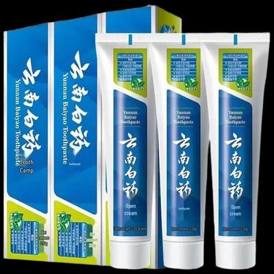 Yunnan Baiyao Peppermint Toothpaste 3-Pack