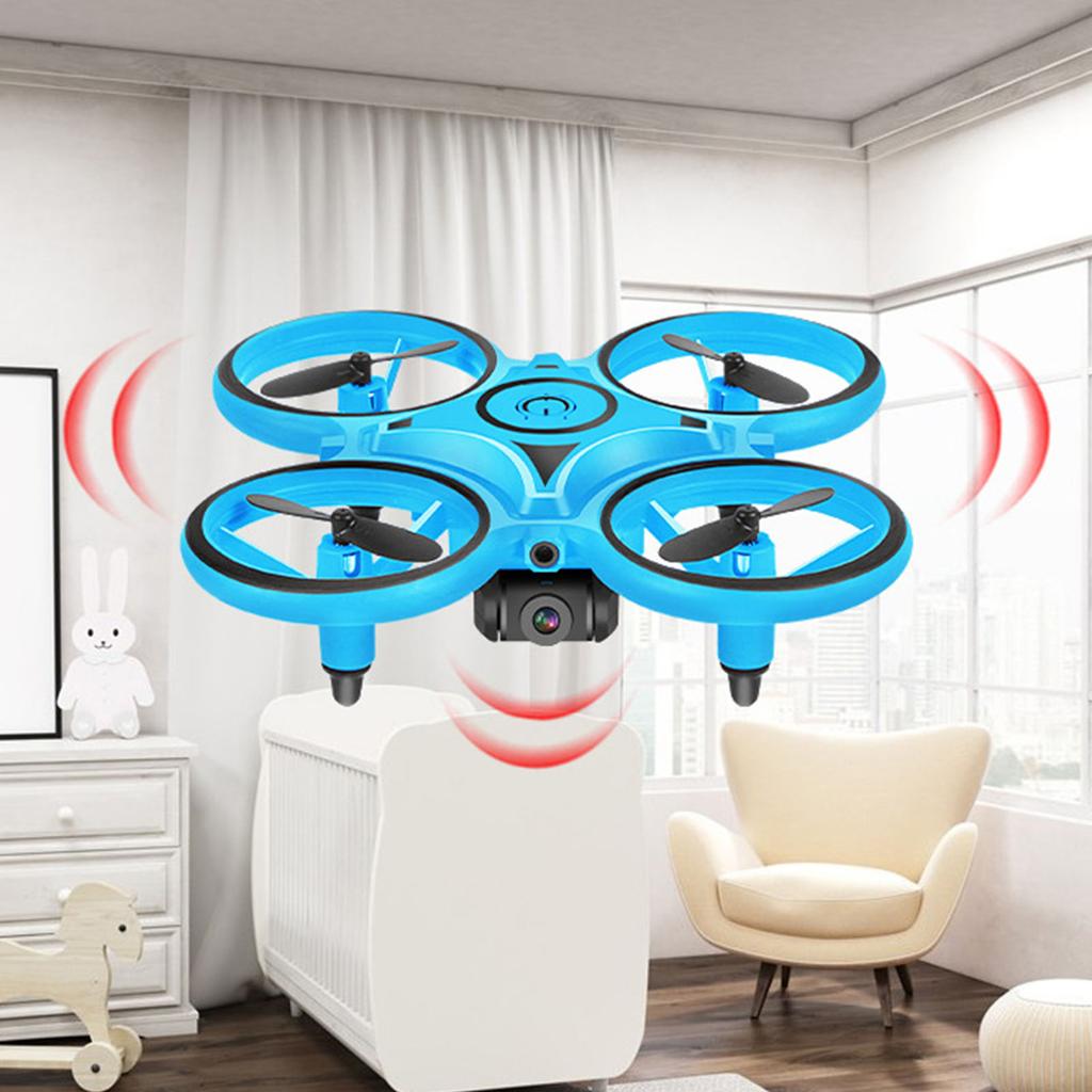 Electric Gesture Control Drone Toy with Light Smart RC Electric Flying Drone With LED Outdoor Toys for Kid Boys Girls Toy Gift