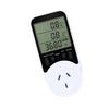 Voltages Current Power Monitor With LCD Display 16A 3680W Plug-in Socket Power Meter with Overloads Protections For Home