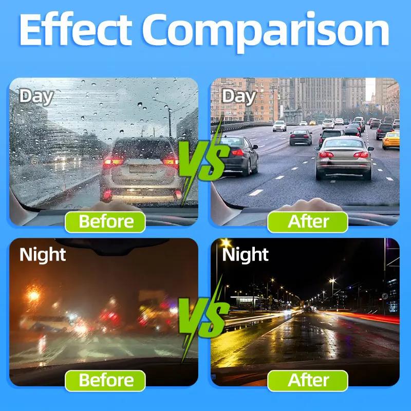 Autoglas-Ölfilmentferner, Autoglas-Schwamm-Reinigungsbürste, vorderer innerer Windschutzscheibenglas-Ölfilmreiniger zur Autoreinigung