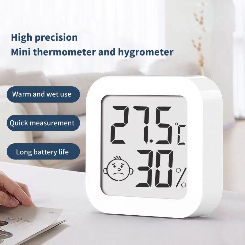 LCD digitální teploměr vlhkoměr Vnitřní pokoj Elektronický měřič teploty Vlhkoměr Senzor Meteorologická stanice pro domácnost