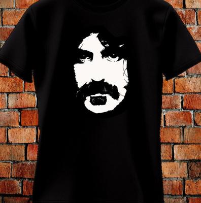 BASISHEMD Frank Zappa schwarzes T-Shirt Größe S-5XL