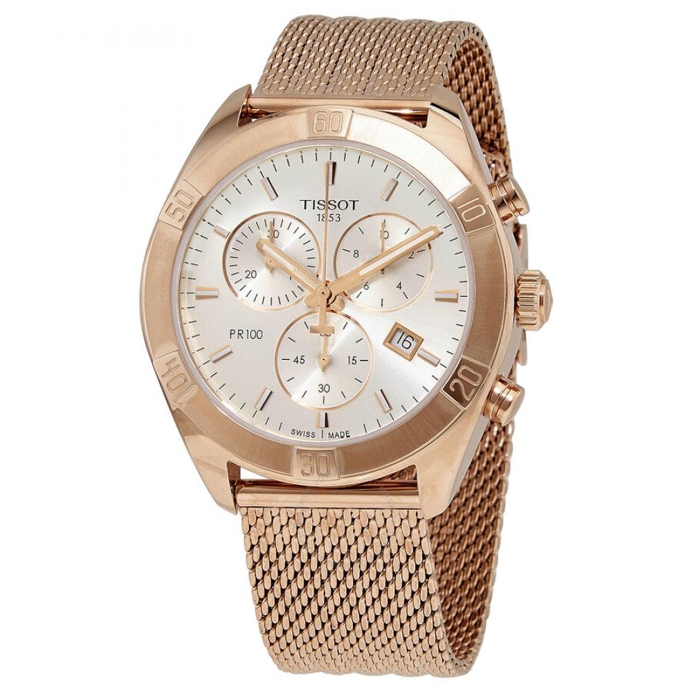 

Tissot PR 100 Chronograph Чоловічий кварцовий срібний циферблат T101.917.33.031.00