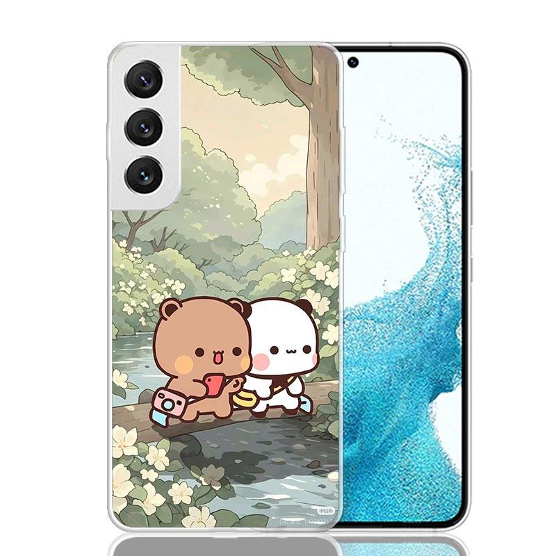 

Bubu Dudu Cartoon Cute Phone Case For Samsung Galaxy S26 Ultra S23 S24 S25 Edge S20 FE S21 S22 Plus Soft Print Shell Cover Funda Samsung S25 Ultra