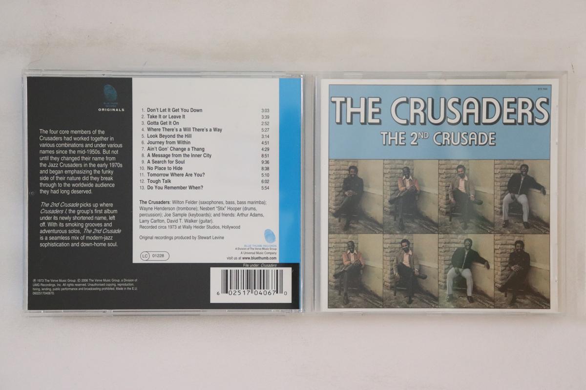 

CD CRUSADERS - The 2nd Crusade BTS7000,0602517 Blue Thumb Reco 2006 Europe Jazz Used