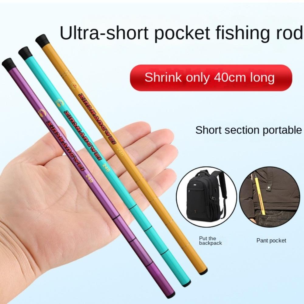 Telescopic Fishing Rod Full Kits Spincast Fishing Reel Casting Rod Fishing Rod Set Glass Fibre 1.8m-3.0m Feeder Rod Combo