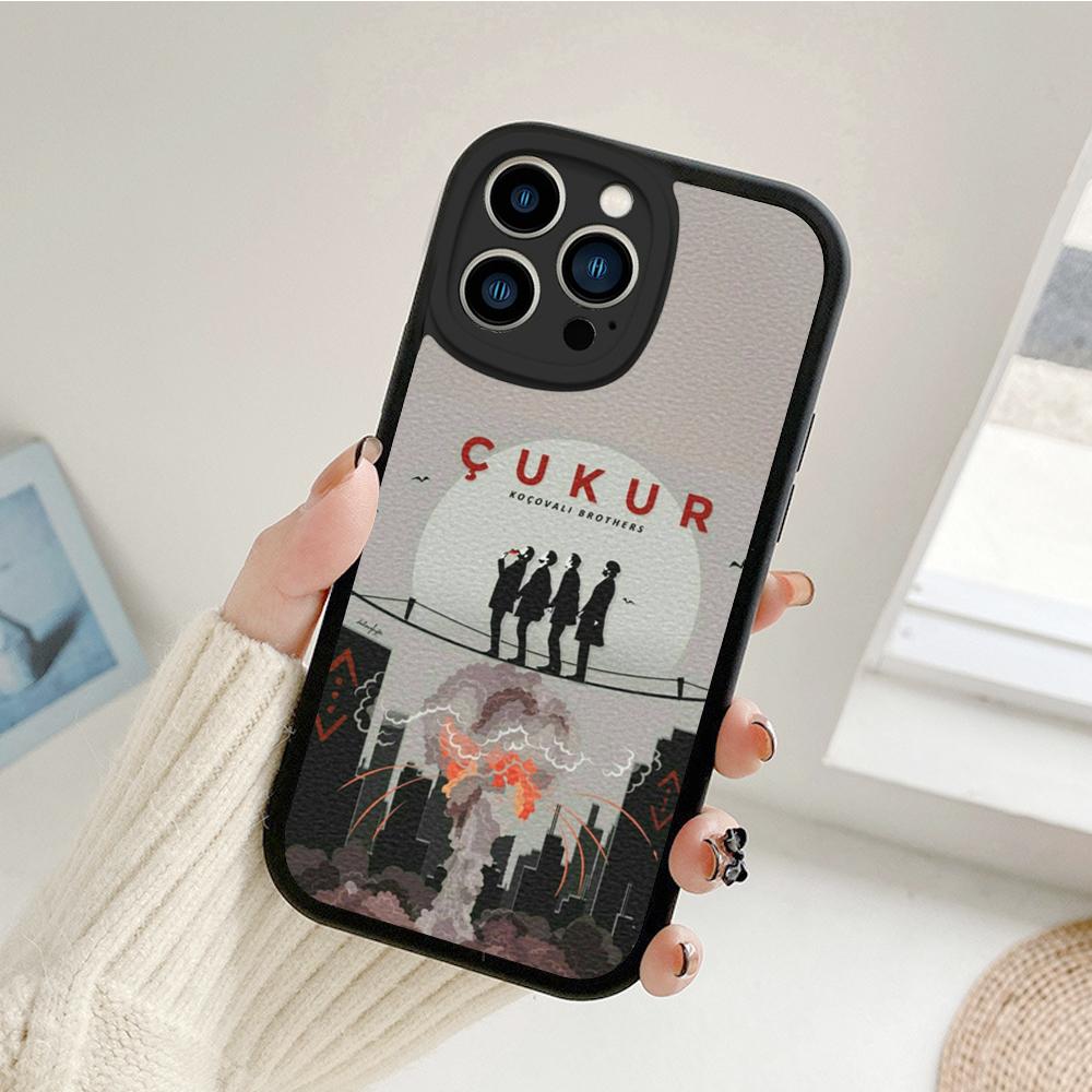For Iphone Turkey Cukur Show TV Phone Case for Iphone 14 13 11 12 Pro MAX 13 12 MiNi 7 8 Plus Iphone 14 XS XR Lambskin Covers