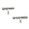Latch Thickened Sliding Anti-theft Door Lock with Screws Children Security Room Punching Gate Bolt Pin Accessory