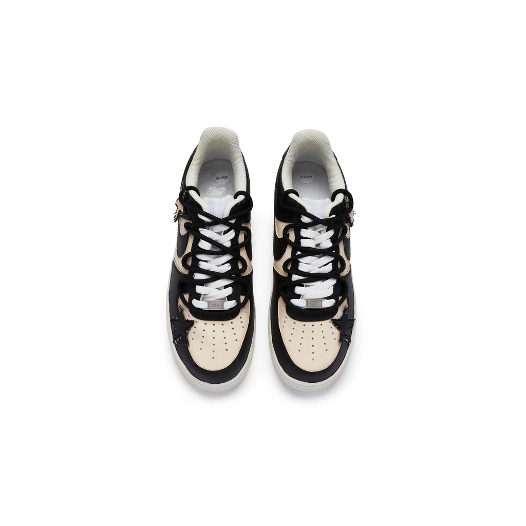Nike Air Force 1 Low 811 Manufacturing Low top Skateboard Shoes GS Black Beige DH2920-111(Team80-)
