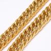 CHANEL Vintage CC Logos Chain Choker Necklace goldUsed