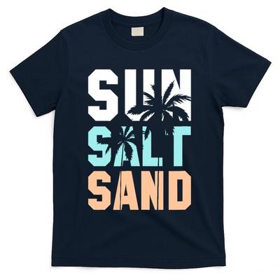 Livet är bättre på stranden Semester Sol Salt Sand T-shirt Unisex