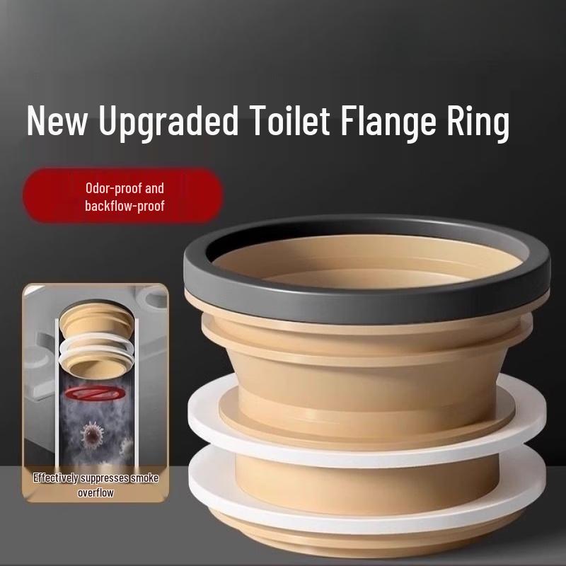 Toilet Flange Anti-Odor & Backflow Seal