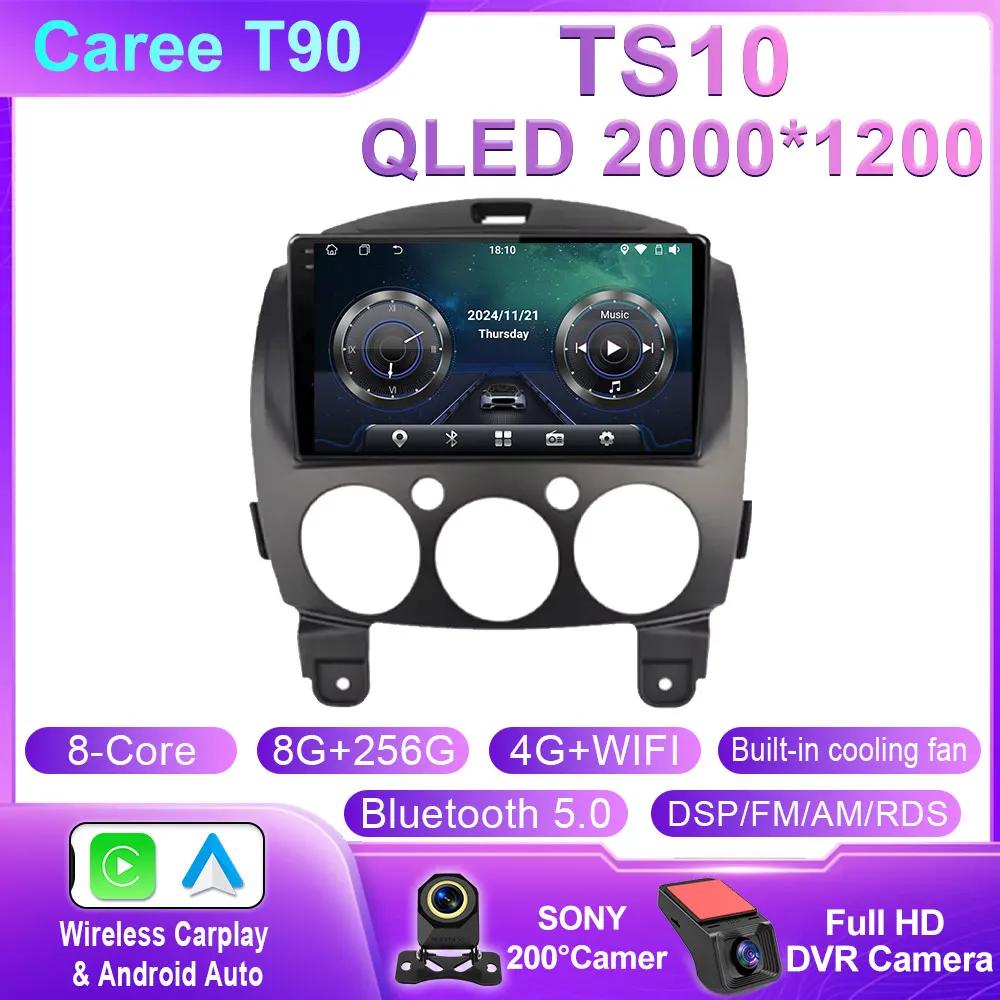 Android Carplay For MAZDA 2 Mazda2 2007 2008 2009 2010 2011 2012 2013 2014 Car Radio Multimedia Player Stereo Head Unit No 2DIN