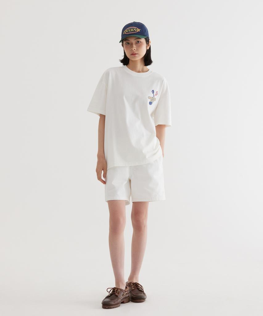 COVERNAT Band Play Graphic T-Shirt White