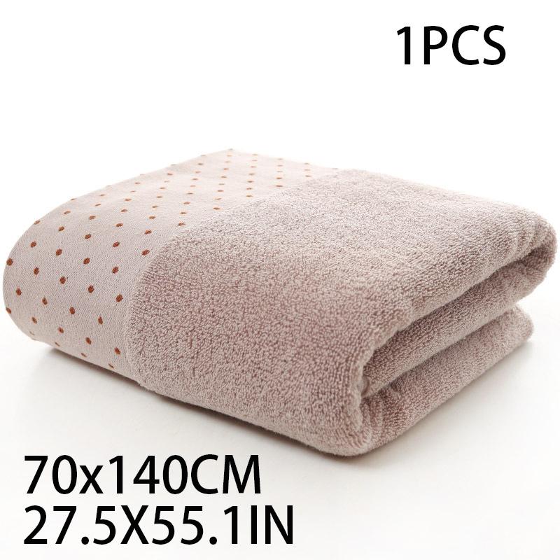 Household Pure Cotton Towel Quick Drying Super Soft Super Absorbent Thickened Adult Absorbent Bath Towel Couple's Large Towels