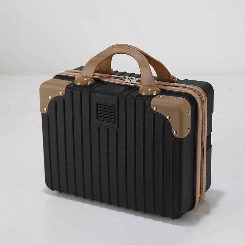 Компактный ручной органайзер для косметики и дорожный чемодан