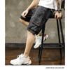Men's workwear denim shorts 2026 new summer thin loose large size mid-length pants trendy wear-resistant five-point pants