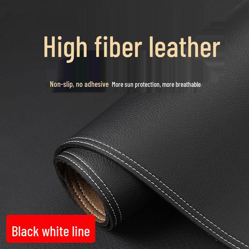 Custom Car Sunshade & Anti-Slip Mat for Dashboard - Fine Leather, Light-Blocking Design