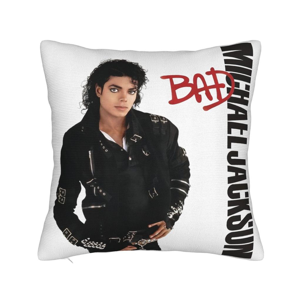 Beat It piano MJ king of pop Square Pillow Cases Cushion Cover Awesome Zippered Decor Pillowcase for Home 18"x18"