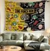 Onepunch Man Wandteppich Ästhetisches Wandbehang Gedruckter Stoffdecke Dekorative Wandteppiche Für Schlafzimmer Wohnzimmer Heimdekoration