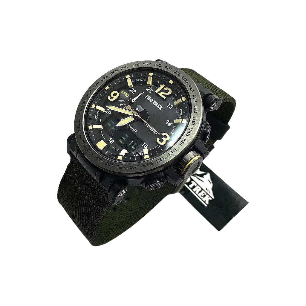 Casio Męski zegarek PRO TREK Czarny PRG600YB-3 PRG600YB-3