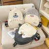 Schoolbag Cute Cartoon Penguin Backpack Female Student Versatile Girl Heart School Bag Lightweight Travel Leisure Fashion Small Backpack
