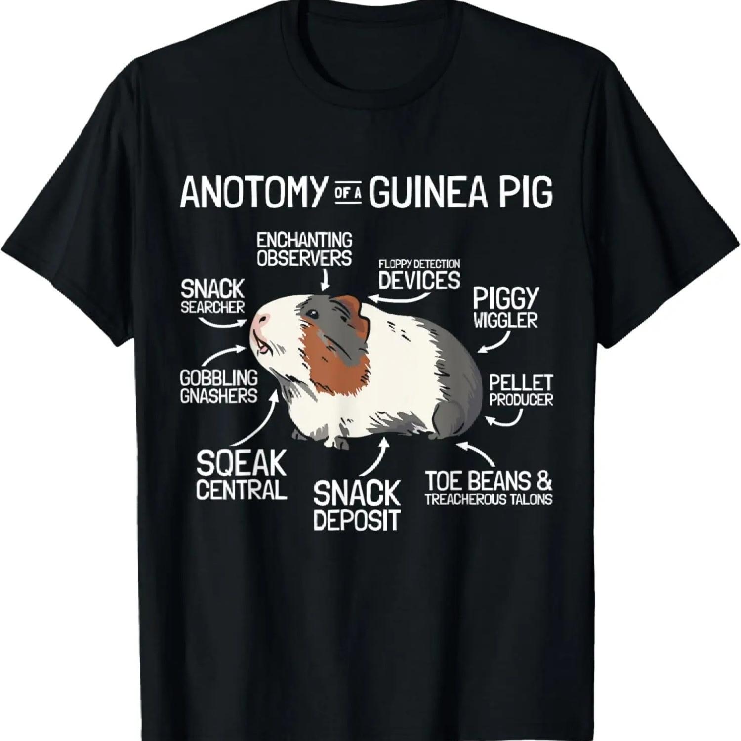 Анатомия морской свинки футболка S