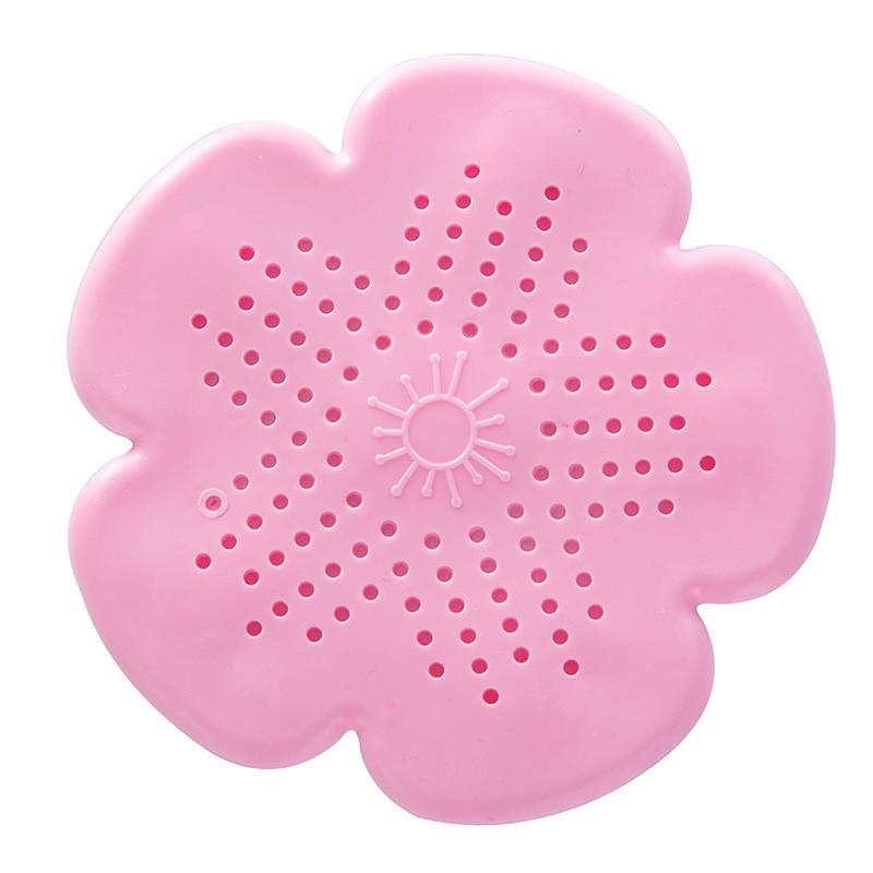 Sink Anti-blocking Floor Drain Cover Shower Drain Strainers Bathtub Stopper Silicone Sink Cover Hair Catchers Bathroom Filter