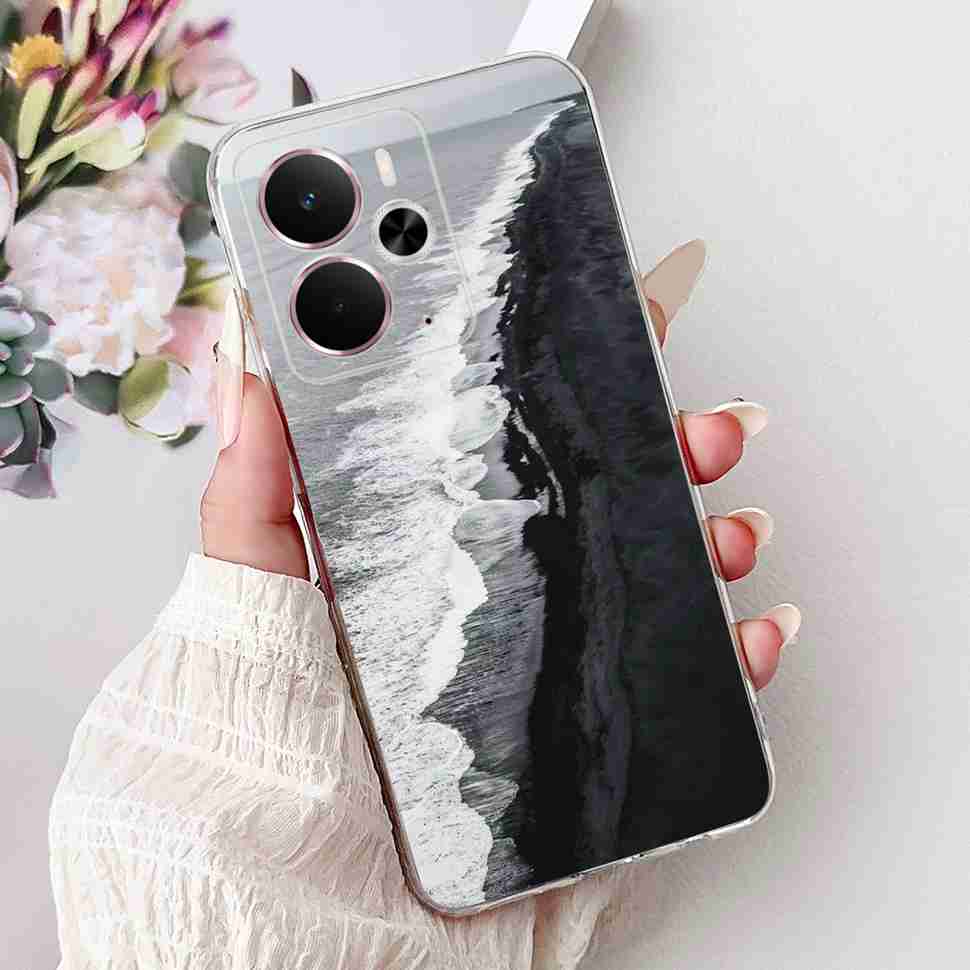 Bumper Clear Case For Realme 14 5G Soft Transparent Cases Silicone Shockproof Cover For Realme 14 14X Pro Realme14Pro Fundas